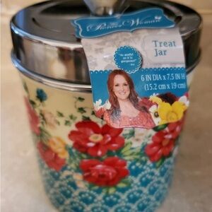The Pioneer Woman Multicolor Floral Treat Jar